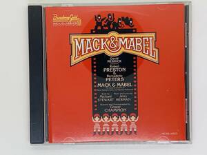 即決CD MACK MABEL / ORIGINAL BROADWAY CAST / David MERRICK Robert PRESTON PETERS / Gower CHAMPION / アルバム V04