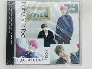 即決CD Kml_ZC1294/KISEOP HOON (from U-KISS) ：Train / Milk Tea (国内シングルCD イベント限定盤) / 新品未開封 レア 希少 M01