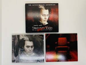 即決CD SWEENEY TODD / The Demon Barber Of Fleet Street / THE MOTION PICTURE SOUNDTRACK / スリーブ付き 冊子付 Z24