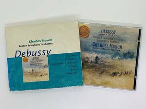 即決CD Debussy Charles Munch / Boston Symphony Orchestra / Lamer Nuages Printemps / ドビュッシー スリーブ付き Y32