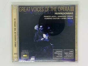 即決2CD GREAT VOICES OF THE OPERA III 3 / ALDA CERNAY EASTON BAILLIE / オペラ LE ROI YS アルバム Y31