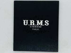 即決CD U.R.M.S PARAN 3rd YOU ARE MY SONG / 韓国 パラン 3集 / アルバム レア X25