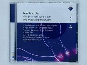 即決CD Mendelssohn / Ein Sommernachtstraum / Die erste Walpurgsnacht / メンデルスゾーン アルバム H06