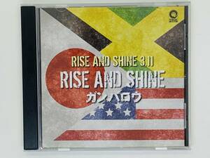 即決CD RISE AND SHINE 3.11 ガンバロウ / ORIGINAL MIX AMBROZIA CHILLOUT MIX / セット買いお得 U06