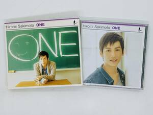 即決CD+DVD 崎本大海 ONE / Hiromi Sakimoto / サヨナラ 変わりゆく世界の中で はじめの一歩 雪を見せたくて / アルバム 初回限定盤 V02