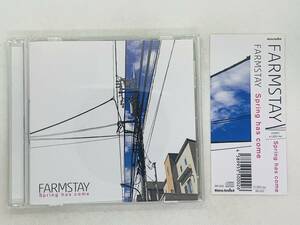 即決CD FARMSTAY Spring has come / 帯付き レア 希少 セット買いお得 I04