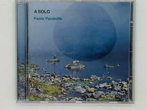即決CD スペイン盤 A SOLO / PAOLO PANDOLFO / Aria della Monicha Pass' emezzo antico A Pavan / アルバム Made in Spain 激レア T03
