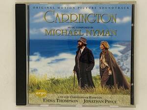 即決CD 独盤 CARRINGTON MICHAEL NYMAN / SOUNDTRACK サウンドトラック サントラ / アルバム Germany X26