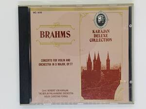 即決CD BRAHMS CONCERTO FOR VIOLIN AND ORCHESTRA IN D MAJOR OP.77 / ブラームス ヴァイオリン協奏曲ニ長調 OP.77 クラシック V04