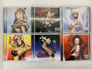 即決6CD 倖田來未 / koda kumi / 1 3 4 10 11 12 / D.D.D Shake It Up WIND Boys Girls / 6枚組 セット W05