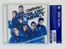 即決CD 三代目 J SOUL Brothers BLUE IMPACT / JSB Blue Higher SPARK 冬物語 PRIDE / 帯付き DVD付き セット買いお得 P04_画像1