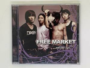 即決CD FREE MARKET volume up!! / The slave awake / アルバム 韓国 I05