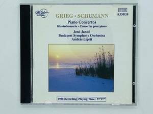 即決CD GRIEG SCHUMANN Piano Concertos / Budapest Symphony Orchestra / Andras Ligeti / グリーグ シューマン ピアノ Y42