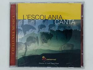 即決CD L'ESCOLANIA CANTA / G.Jordi Agusti Pique / アルバム レア Y23