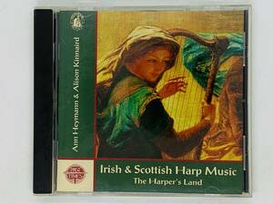 即決CD THE HARPER'S LAND / MUSIC FOR THE IRISH & SCOTTISH HARPS / ANN HEYMANN & ALISON KINNAIRD ハープ レア H07