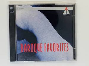 即決2CD BAROQUE FAVORITES / PACHELBEL Canon & Gigue BACH Badinerie Air ALBINONI Adagio in G minor / アルバム Z15