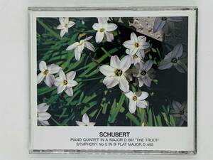 即決CD シューベルト ピアノ五重奏曲 ます 交響曲第5番 / SCHUBERT PIANO QUINTET THE TROUT / アルバム Z37