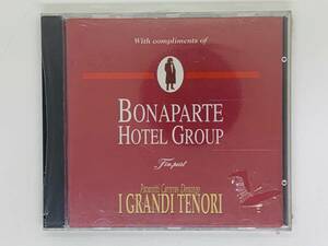 即決CD BONAPARTE HOTEL GROUP / I GRANDI TENORI / 新品未開封 破れ少しあり アルバム Y16