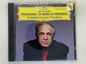 即決CD ストラヴィンスキー PETROUCHKA・LE SACRE DU PRINTEMPS / The Cleveland Orchestra / クラシック セット買いお得 J03
