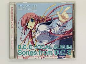 即決CD D.C.II VOCAL ALBUM Songs from D.C.II / beautiful flower Especially TIME WILL SHINE 等々 / アルバム Y06
