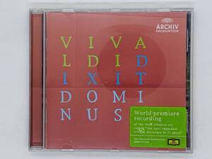 即決CD VIVALDI / DIXIT DOMINUS / GALUPPI : 3 PSALMS / PETER KOPP / ARCHIV PRODUKTION / ヴィヴァルディ Z49