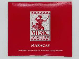 即決2CD Music Together MARACAS / マラカス / Developed by the Center for Music and Young Children / 紙ジャケット仕様 2枚組 Y33
