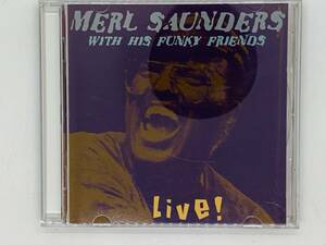 即決CD Merl Saunders / With His Funky Friends Live! / You Can Leave Your Hat On Paris Blues / アルバム ライヴ レア Y43