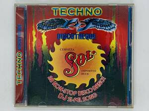 即決CD TECHNO DISCOTHEQUE / CERVEZA SOL IMPORTED BEER / DISCO DANCE / DJ SI-PEL SONG / 激レア アルバム I04