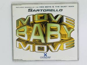 CD SARTORELLO MOVE BABY MOVE / COMULTY12 / MULTIPLY RECORDS / 7 RADIO EDIT HEO BOYS SEKA MIX / 激レア 希少 Y22