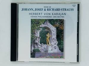 即決CD ウィーンの森の物語 3人のシュトラウス / カラヤン指揮 / MUSIC OF JOHANN JOSEF & RICHARD STRAUSS / アルバム M06