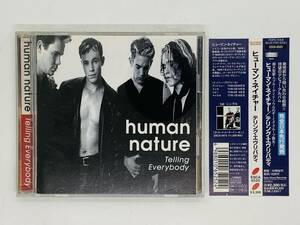 即決CD human nature / Telling Everybody / ヒューマン・ネイチャー / テリング・エヴリバディ / 帯付き アルバム J01