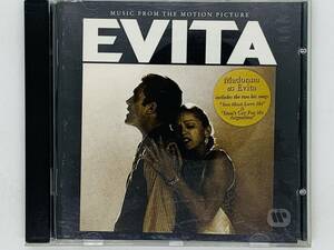 即決CD EVITA Soundtrack / MUSIC FROM THE MOTION PICTURE / サウンドトラック サントラ / アルバム X31