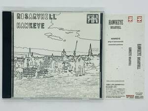 即決CD HAWKEYE / ROSARYHILL / 飯田龍太 川島弘光 三枝和人 / 邦楽 全2曲収録 / unexected syndrome plug-In / 帯付き 激レア Z31