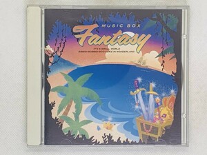 即決CD MUSIC BOX Fantasy / オルゴール・ファンタジー / ミッキー・マウス・マーチ～星に願いを / 激レア廃盤 希少 アルバム V02