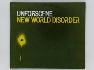 即決CD UNFORSCENE / NEW WORLD DISORDER / Kudos Records 2003 / SUPER 8 THE WORLD IS AL FRESCO / デジパック仕様 Z28