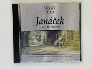 即決CD JANACEK Late Romantic / String Quartet No.1 The Kreutzer Sonata / Sinfonietta for Orchestra Op. 60 Z16