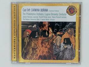 即決CD Orff Carmina Burana / Eugene Ormandy / Philadelphia Orchestra / カルミナ・ブラーナ アルバム Y19