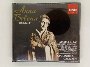 即決2CD DONIZETTI / ANNA BOLENA / CALLAS ・ GAVAZZENI / ドニゼッティ / Opera in two acts Oper in zwei / 2枚組 アルバム 激レア Z49