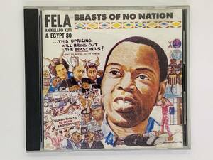 即決CD FELA ANIKULAPO KUTI & EGYPT 80 / Beasts of no nation / ゴールドディスク 激レア 希少 ゴールド盤 Q05