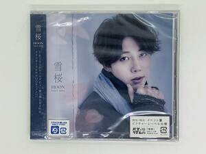 即決CD HOON from U-KISS 雪桜 / フン / 新品未開封 帯付き Y35