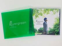 即決CD 秦基博 evergreen / hata motohiro / スリーブ付き 2枚組 激レア 希少 セット買いお得 U03_画像3