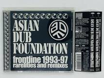 即決CD ASIAN DUB FOUNDATION frontline 1993-97 rarelities and remixes / REGGAE DUB 帯付き アルバム レア S03_画像1