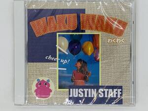 即決CD 新品 WAKU WAKU / JUSTIN STAFF / わくわく / 君に夢中 時の潮風 君の彼方へ CHEER UP / 未開封 レア Z01