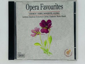 即決CD OPERA FAVORITES CHORUS / VERDI DONIZETTI , GLINKA / オペラ アルバム Y01