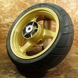 【送料Lサイズ】Kawasaki ZXT20B-0021** ZX-12R リアホイール 17×6.00 専用動画あり 検.( B型 2022010 2 TH437