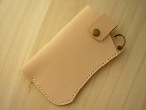  leather smart phone case * Himeji leather cow leather belt through .bb iPhone 14 15 Pro etc. multi case 