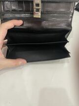 美品　GUCCI グッチ 長財布 黒　レザー_画像8