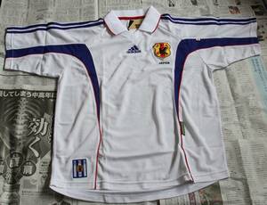 ADIDAS サッカー日本代表ゲームシャツ　1999ー2000モデル　新品未使用タグ付き