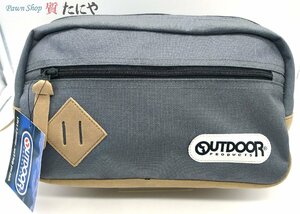 ** non-standard-sized mail free shipping [ Outdoor Products ]OUTDOOR PRODUCTS Classic body bag diagonal .. shoulder .. waist bag gray **