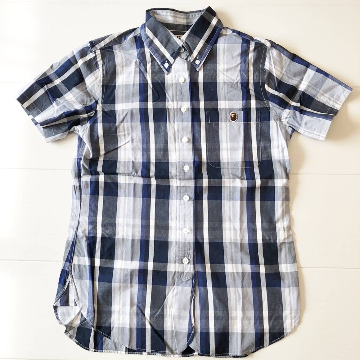 ヤフオク! -a bathing ape チェックシャツ(ファッション)の中古品 ...